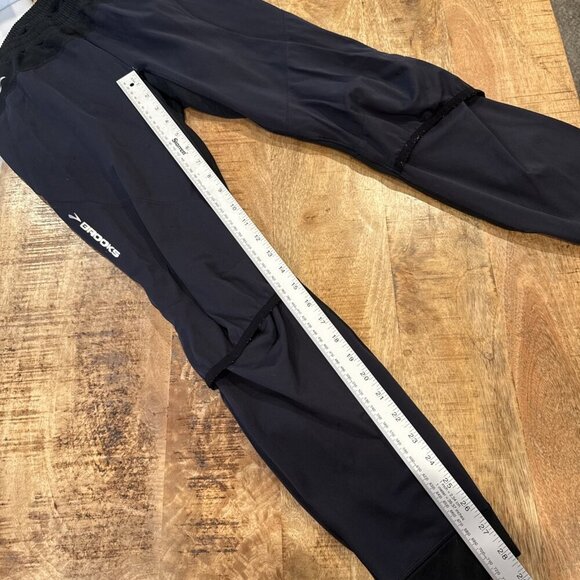 Brooks Shelter Technology Womens Pants Xsmall Ankle Zip Running Training Joggers - Picture 7 of 10